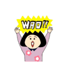 きのこ頭の女の子（個別スタンプ：17）