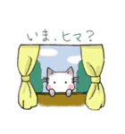 くらげにゃんこ（個別スタンプ：4）