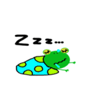 frog frog    カエルスタンプ（個別スタンプ：35）
