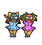 マスクドアイドルスタンプ（個別スタンプ：9）