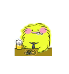 もじゃもじゃしようよ（個別スタンプ：21）