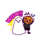 ハロウィンで使える日常会話（個別スタンプ：17）