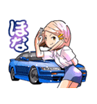 車(1990年代スポーツカー)車バイクシリーズ（個別スタンプ：40）