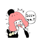 ピンク（個別スタンプ：9）