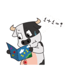 Eddy the cow（個別スタンプ：33）