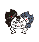 仲良し3匹猫（個別スタンプ：38）