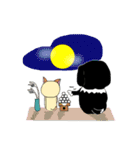 くろちゃん的な日々 3（個別スタンプ：17）