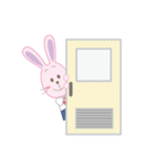 うさぎのスクールライフ（個別スタンプ：9）