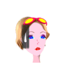 Sunglasses women（個別スタンプ：27）