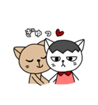 ねこたさんとねこみさん（個別スタンプ：14）