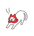 赤ずきん白猫（個別スタンプ：27）
