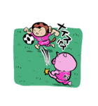 サルトサカナ（個別スタンプ：11）