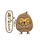 フクロウとミミズク（個別スタンプ：11）