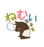 デカ文字とバク（個別スタンプ：39）