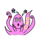 Elegant Octopus ～上品なタコ～（個別スタンプ：4）