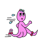 Elegant Octopus ～上品なタコ～（個別スタンプ：18）