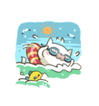 夏ネコsummer（個別スタンプ：19）