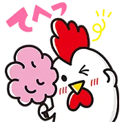 からあげクン30周年記念スタンプ2の画像