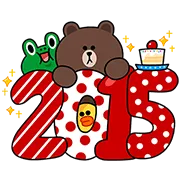 LINEサンタからメリークリスマス♪の画像