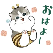 LINE無料スタンプ「みつばちにゃん×メルヴィータ」