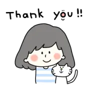 [無料LINEスタンプ] しましま女子。× OSEWAYA
