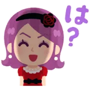 いらすとや ＆ LINEマンガ 悪役令嬢スタンプの画像