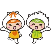 かいごちゃん・ささえちゃんスタンプの画像