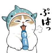 サメにゃん × LINE NEWSの画像