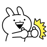 動く！chocoZAP×うさぎゅーん！の画像
