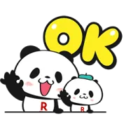 動く！お買いものパンダの画像