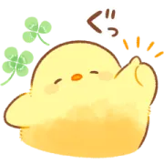 [無料LINEスタンプ] もふピヨ×N organic
