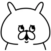 [無料LINEスタンプ] ゆるうさぎ × TCB