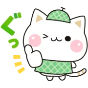 [無料LINEスタンプ] 気づかいのできるネコ♪初夏のやさしい敬語