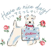 [無料LINEスタンプ] Cath Kidston 英語スタンプ