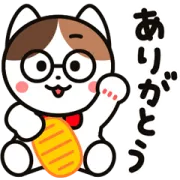[無料LINEスタンプ] ミケとゼニーとロップのごきげんな日常