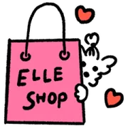[無料LINEスタンプ] 毎日使える♥ELLE SHOPフレンズ