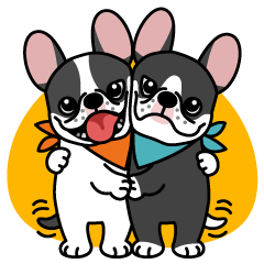 [LINEスタンプ] 犬のプライベートの画像（メイン）