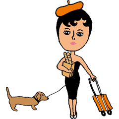 [LINEスタンプ] オロルの人生は美しい