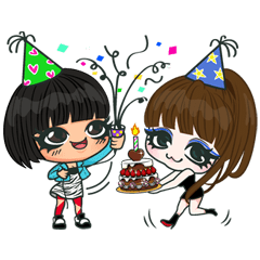 [LINEスタンプ] 2NE1 特別版の画像（メイン）