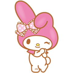 [LINEスタンプ] マイメロディのラブリーデイズの画像（メイン）