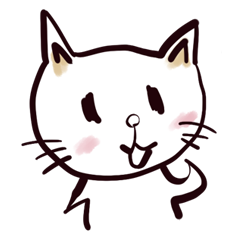 [LINEスタンプ] ねこここ。の画像（メイン）