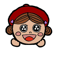 [LINEスタンプ] かわいい女子の日常スタンプその1の画像（メイン）