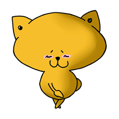 [LINEスタンプ] ANJIのねこの画像（メイン）