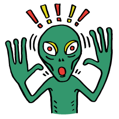 [LINEスタンプ] モンスター＆エイリアンの画像（メイン）
