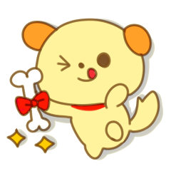 [LINEスタンプ] わんこの☆いえろうの画像（メイン）