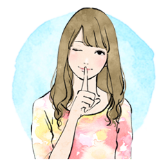 [LINEスタンプ] GIRL'S TALKの画像（メイン）