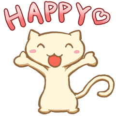 [LINEスタンプ] おもちねこの画像（メイン）