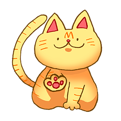 [LINEスタンプ] 猫のはるちゃんの画像（メイン）