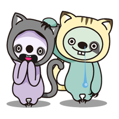 [LINEスタンプ] 怠けもの にゃーフン