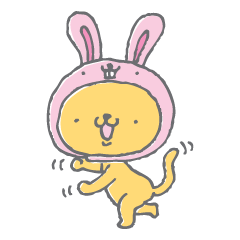 [LINEスタンプ] きまぐれネコずきん